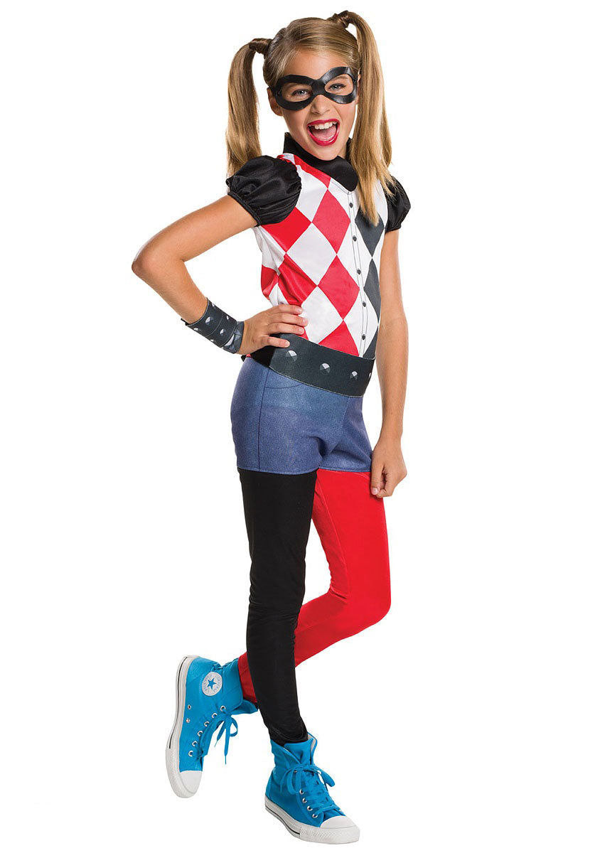 Harley Quinn DC Girls Costume