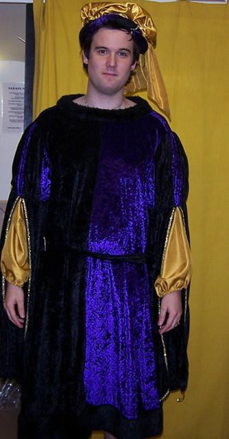 medieval nobleman costume (HIRE ONLY)