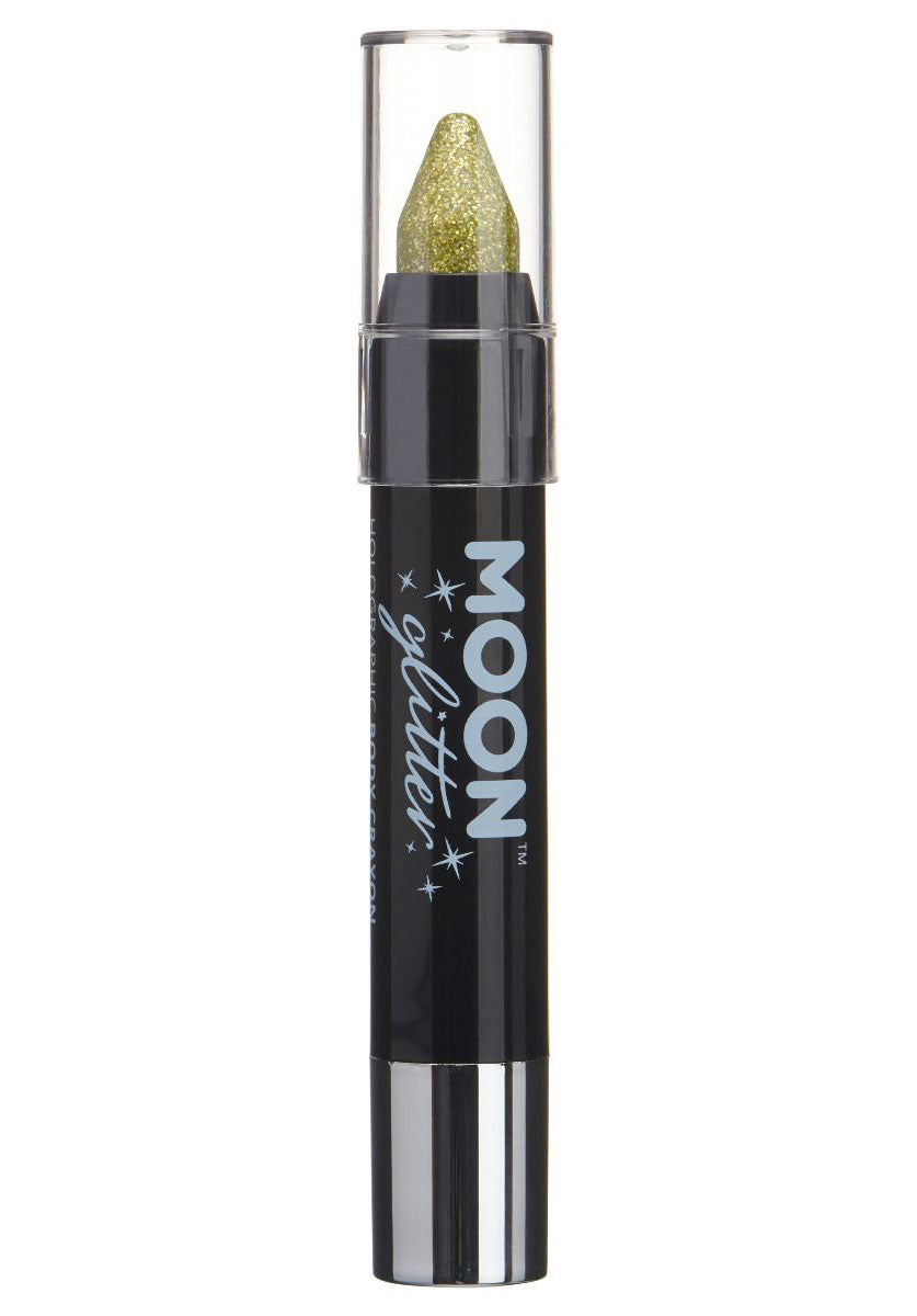 Moon Glitter Hologrpahic Body Crayons, Gold