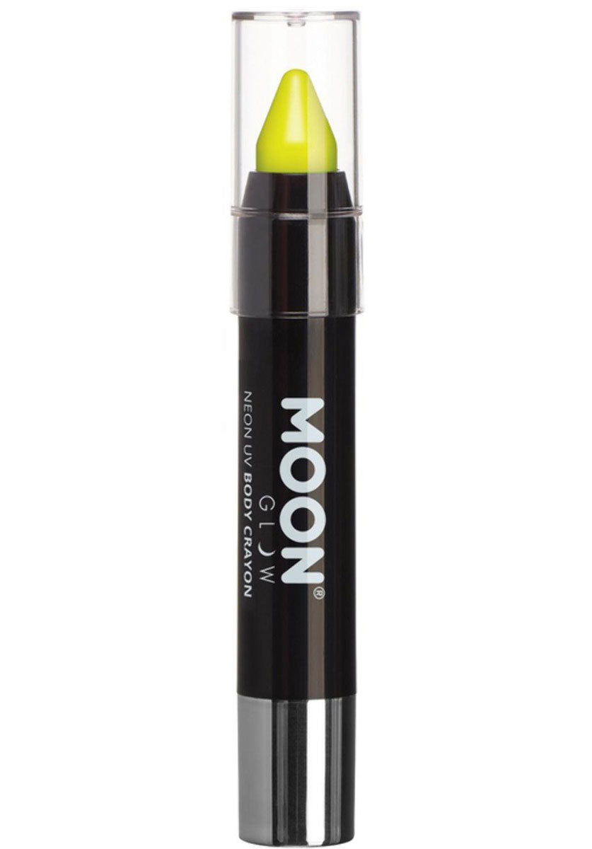 Moon Glow Intense Neon UV Body Crayons - Yellow