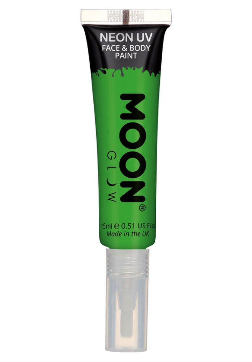 Moon Glow Intense Neon UV Face Paint, Green