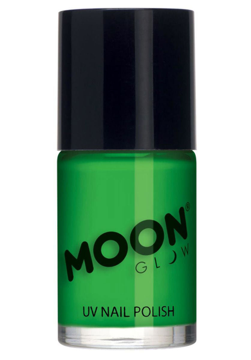 Moon Glow Intense Neon UV Nail Polish, Neon Green