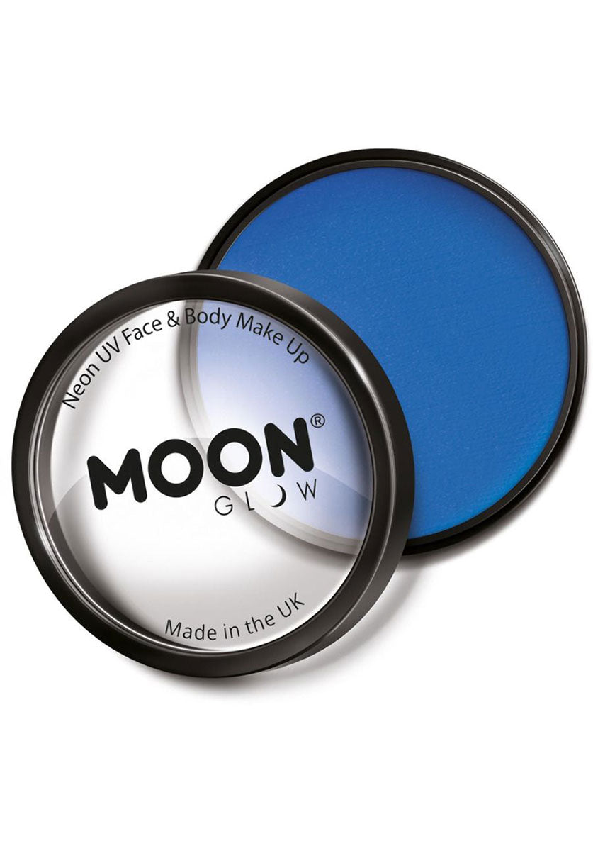 Moon Glow Pro Intense Neon UV Cake Pot, Blue