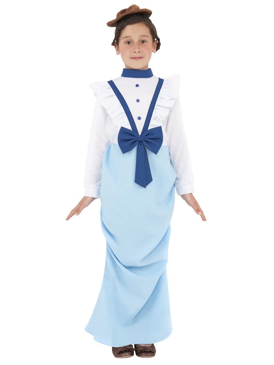 Posh Victorian Costume, Blue - S
