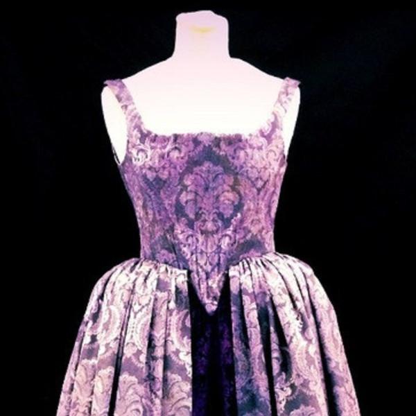 18th Century Dress in Purple (HIRE ONLY)