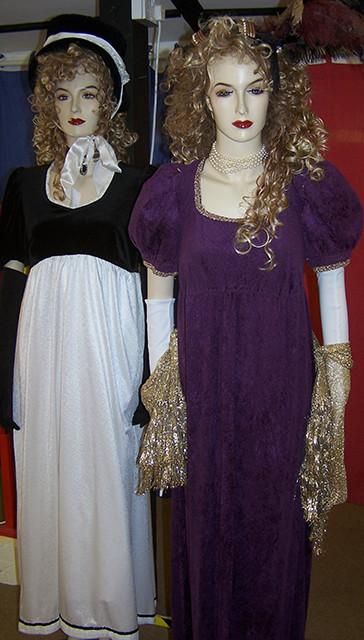 regency ladies dresses (HIRE ONLY)