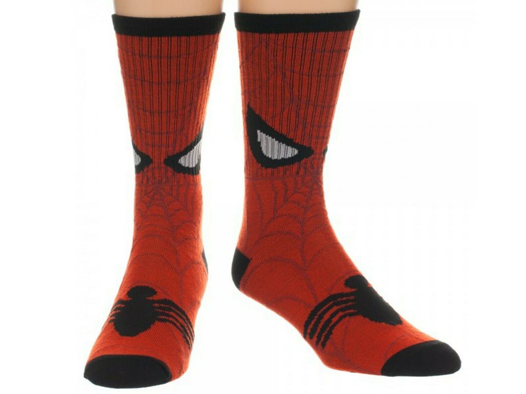 Spiderman Web Face Socks