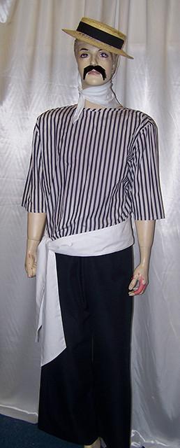 venetian gondolier costume (HIRE ONLY)