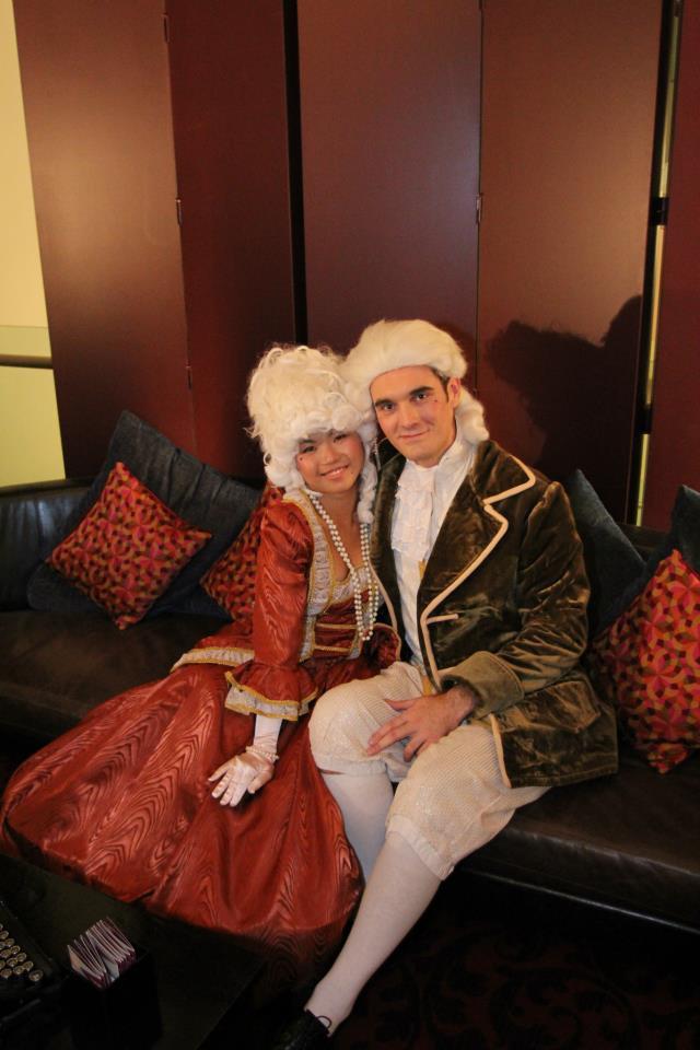 Male and Female Venice Carnival Costumes (£70.00 HIRE ONLY)