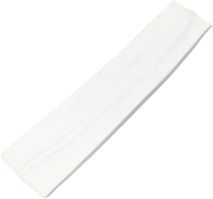 WHITE COTTON HEADBAND