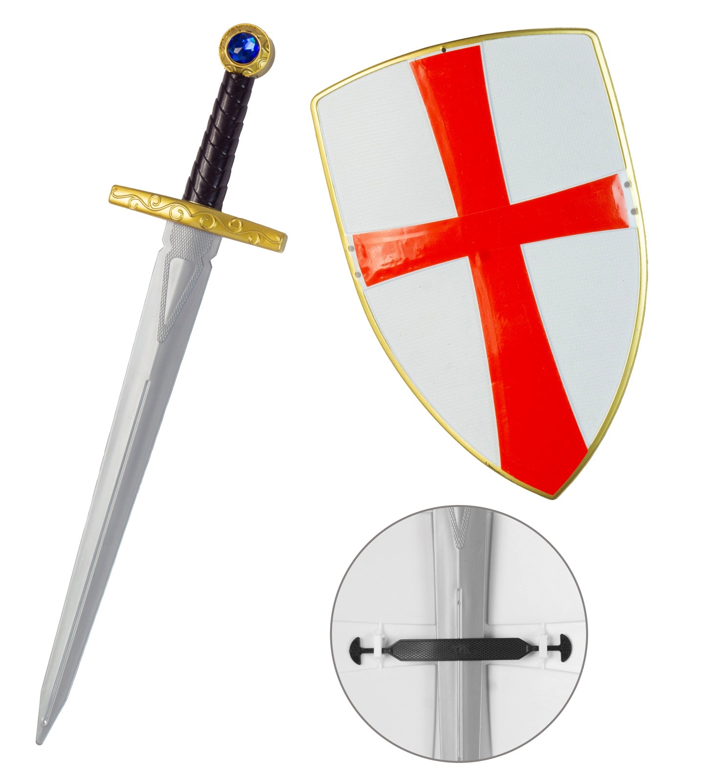 Crusader Shield & Sword
