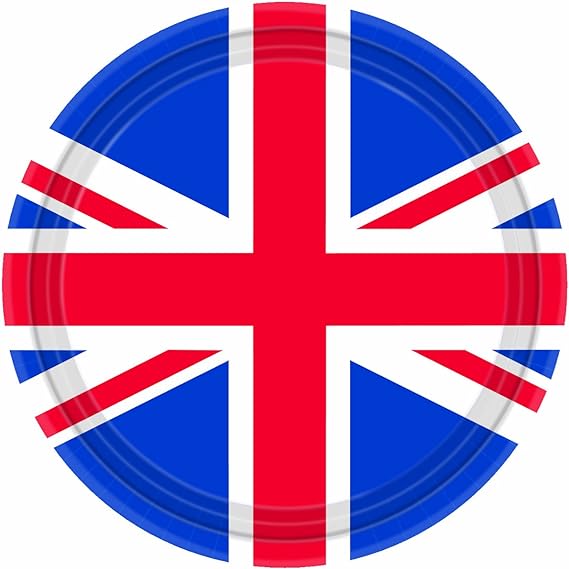 Union Jack Party Plates