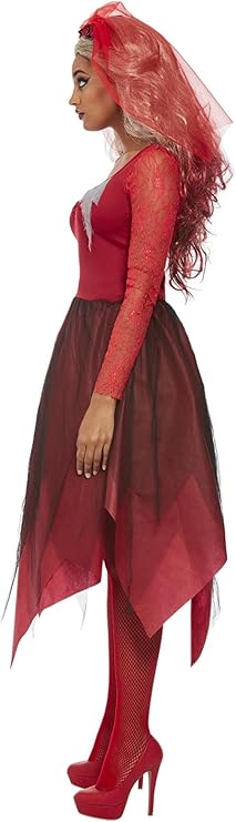 Graveyard Bride Costume - Red