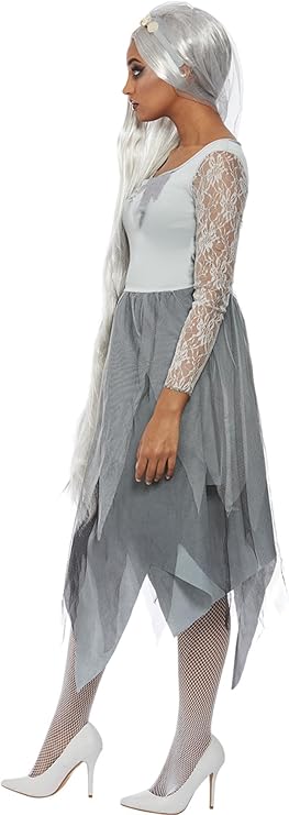 Graveyard Bride Costume - Grey