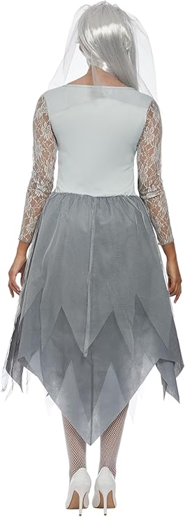 Graveyard Bride Costume - Grey