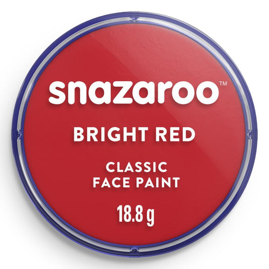 Snazaroo Face Paint - Bright Red 18ml