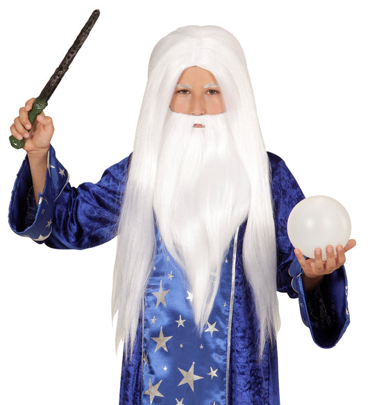 Kids Wizard Wig With Beard