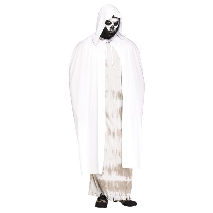 White Hooded Cape