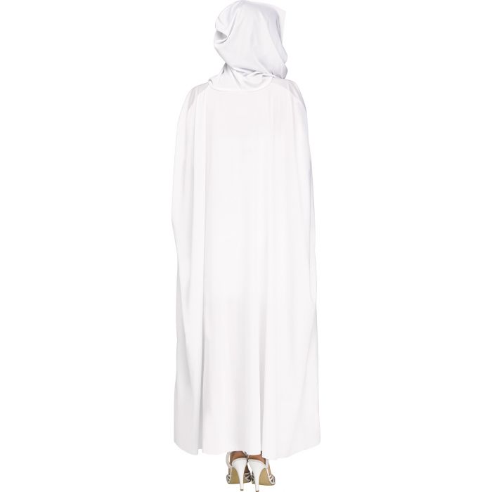 White Hooded Cape