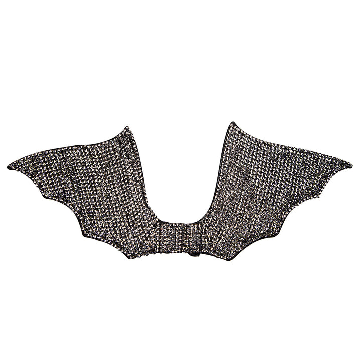 Rhinestone Bat Wings