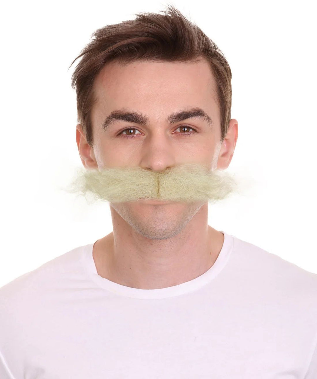 Supervillain Long Curly Tash