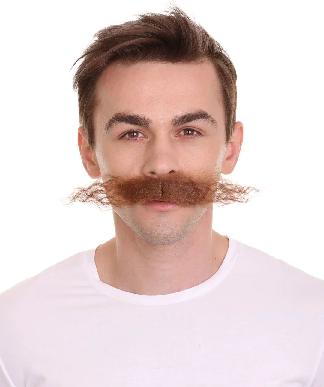 Supervillain Long Curly Tash