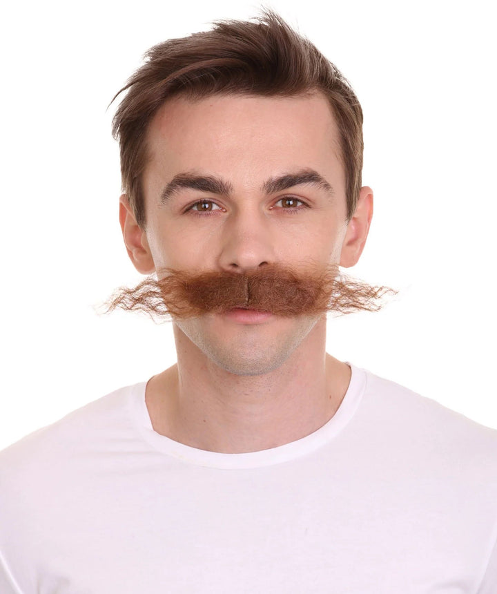 Supervillain Long Curly Tash