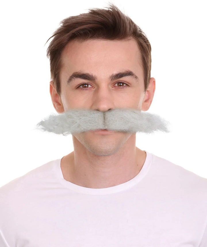 Supervillain Long Curly Tash