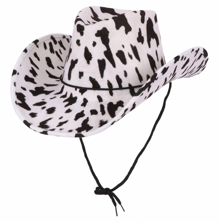 Texan - Cow-print Cowgirl Hat