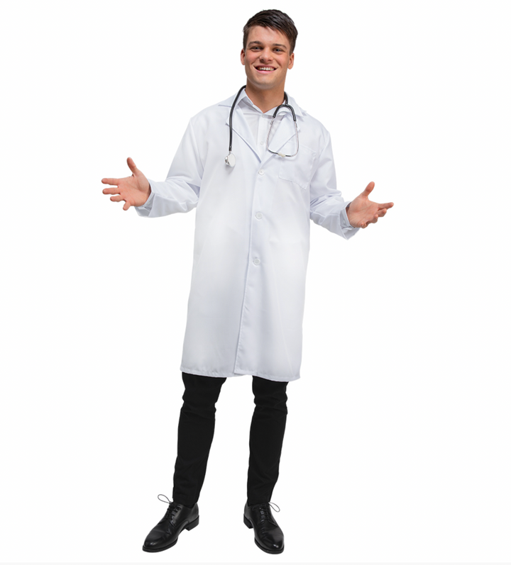 Doctor / Lab Coat White (Adult One Size)