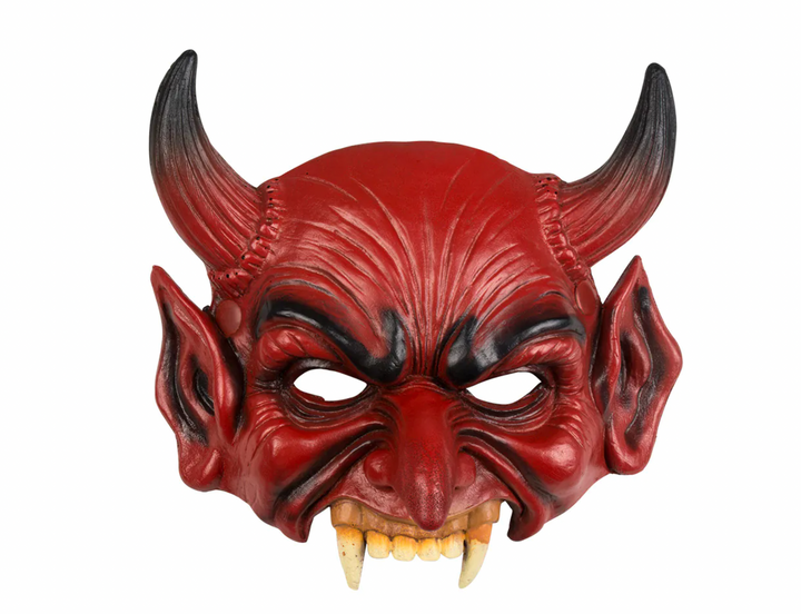 Foam half mask Devil