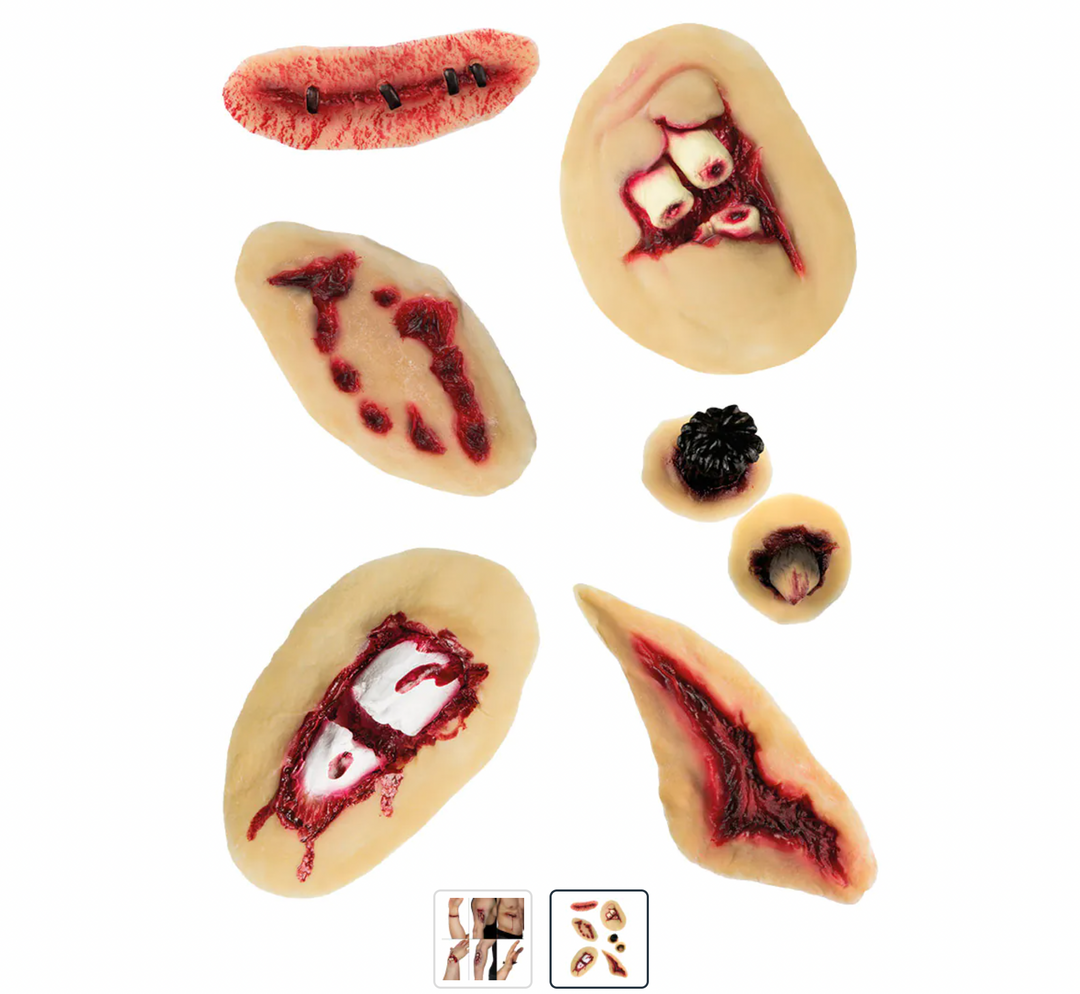 Latex Wounds Assorted