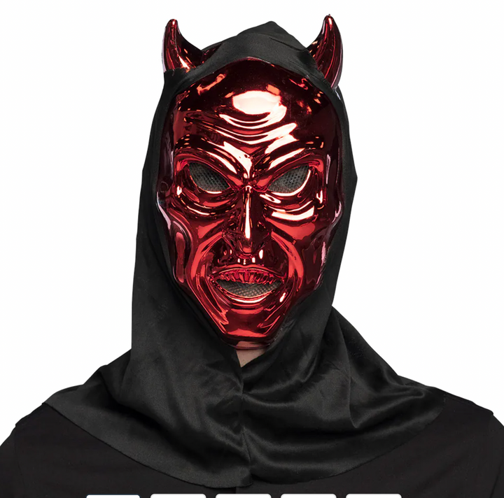 Face Mask Blinding Devil Hooded