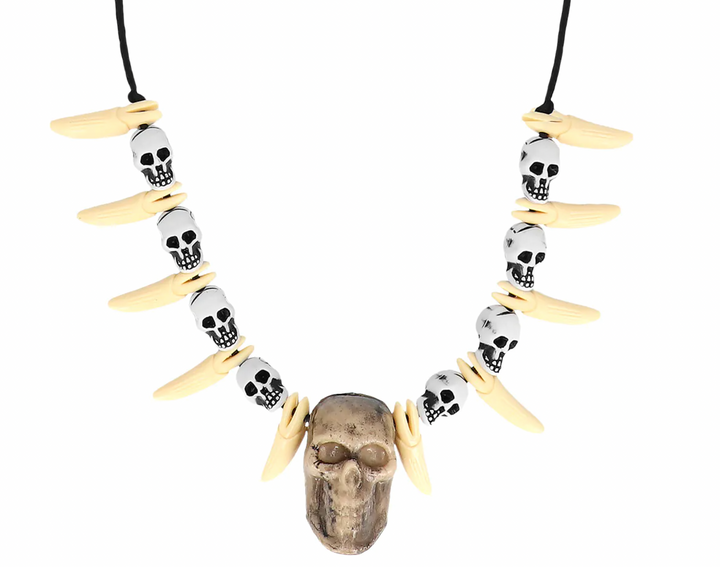 Necklace Skull Tooth