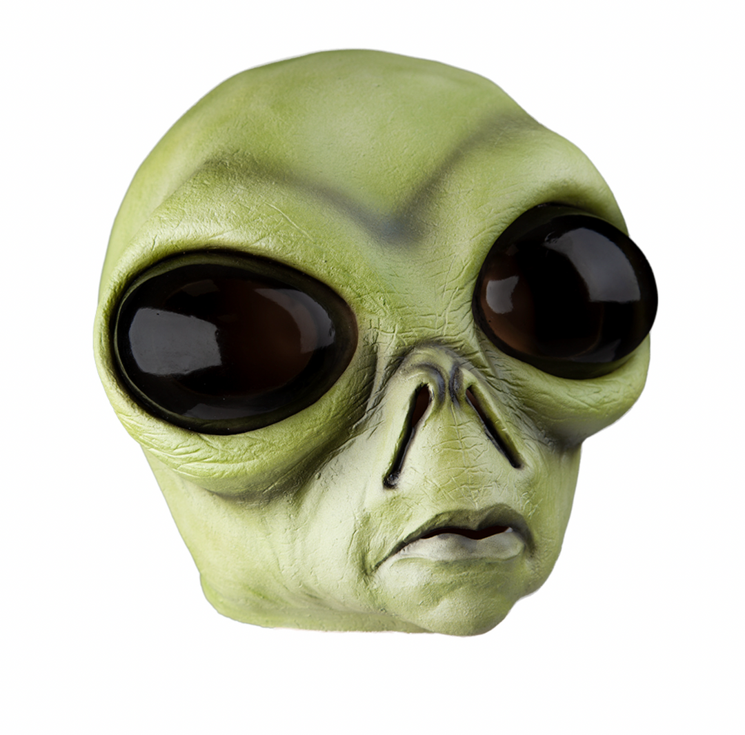 Green Alien Mask