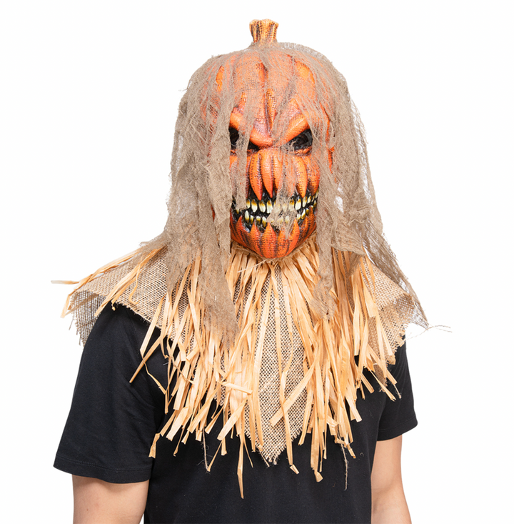 Pumpkin Scarecrow Mask