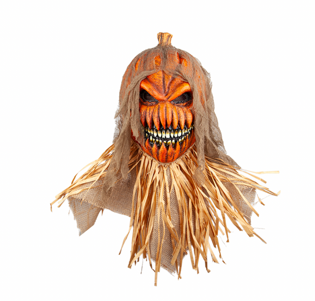 Pumpkin Scarecrow Mask