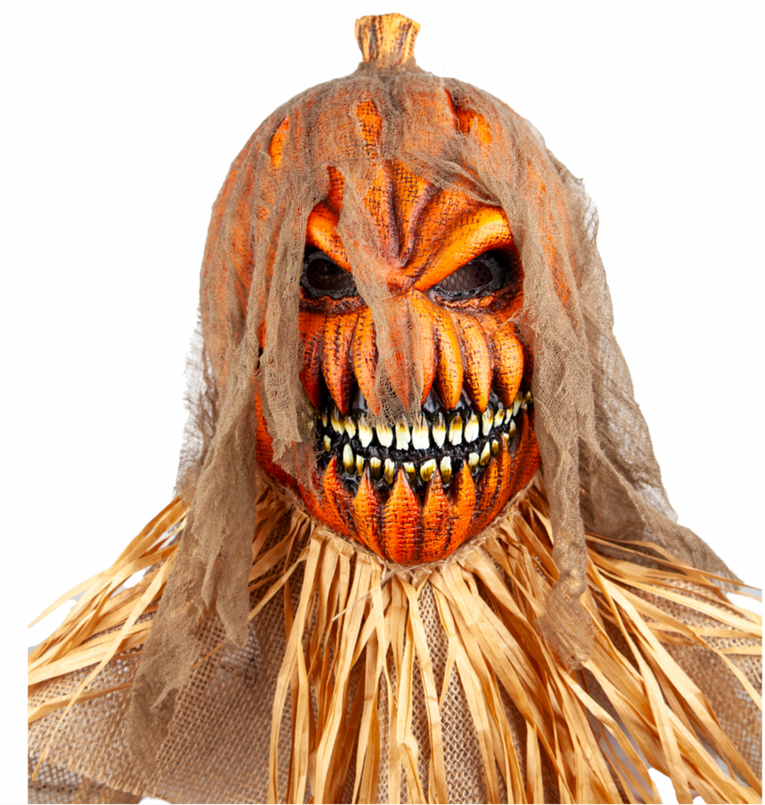 Pumpkin Scarecrow Mask