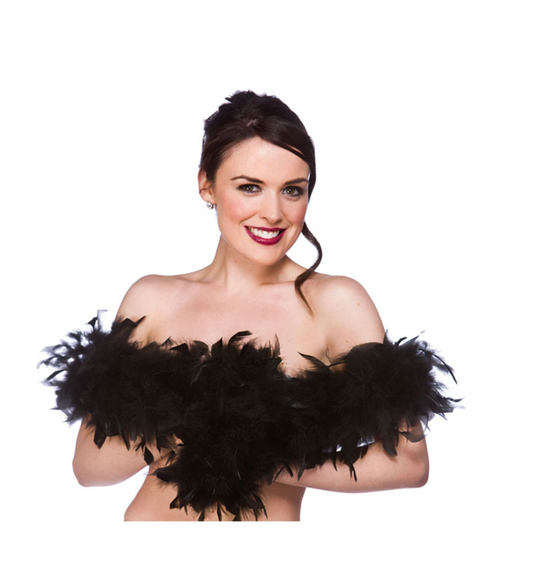 Feather Boa Black