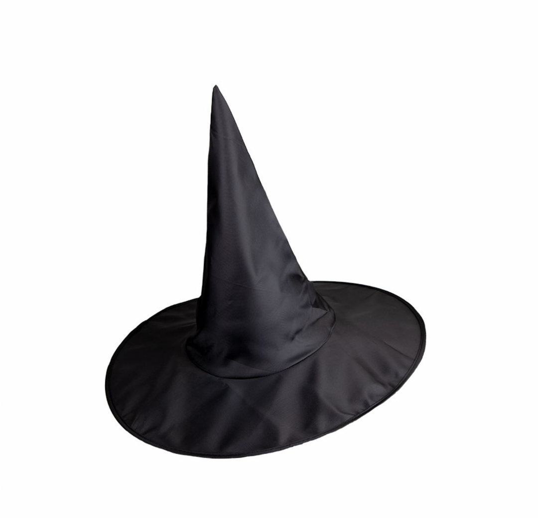 Witches Hat - Black - 43cm (Adult)