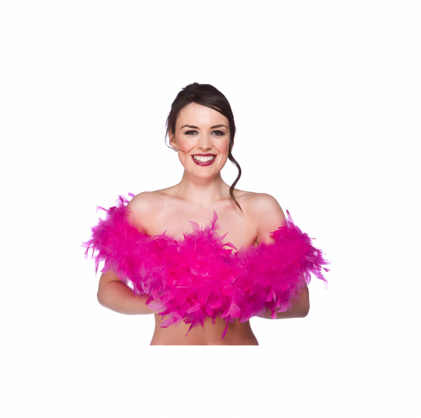 Feather Boa Shocking Pink