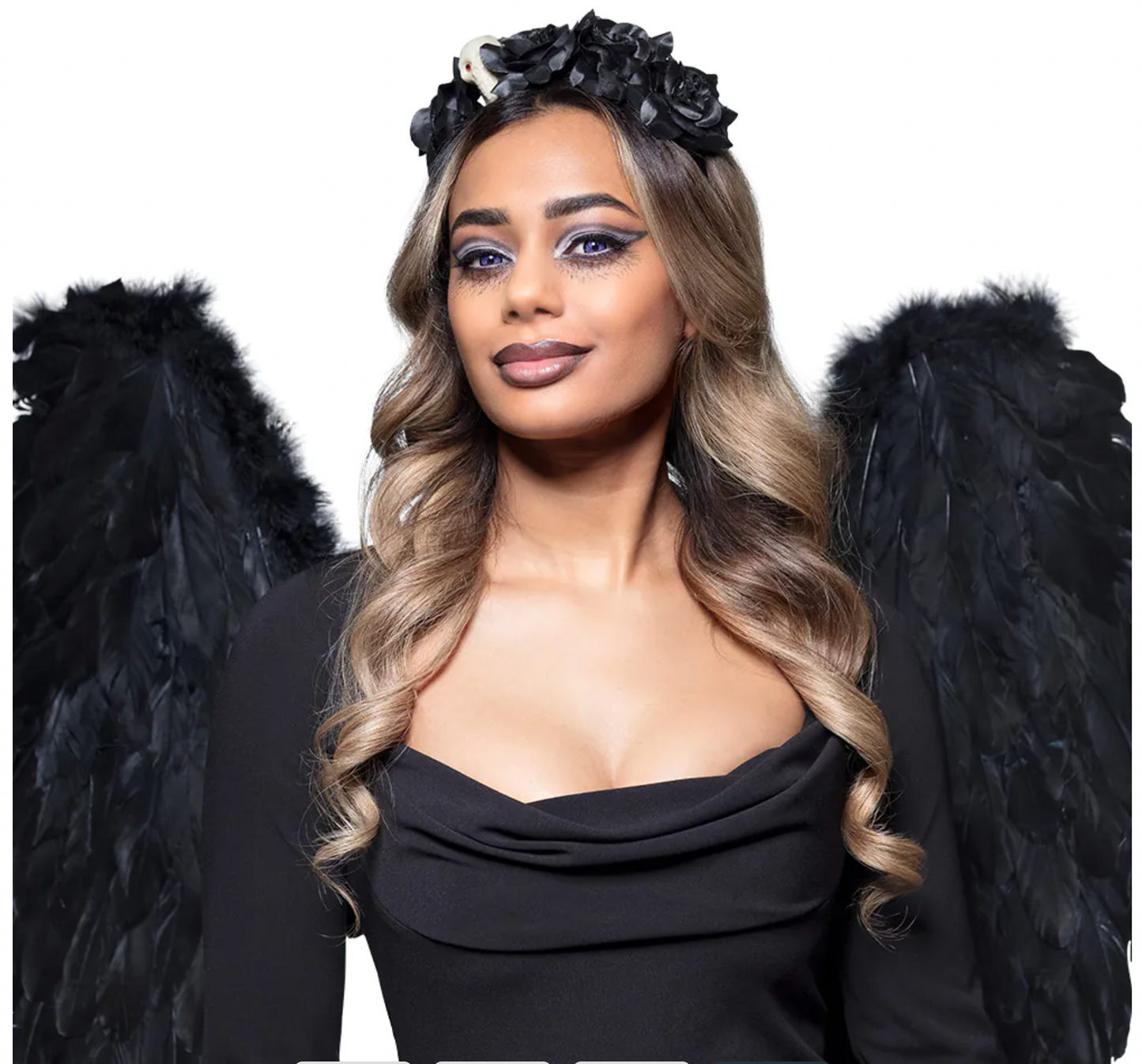 Angel Wings Black
