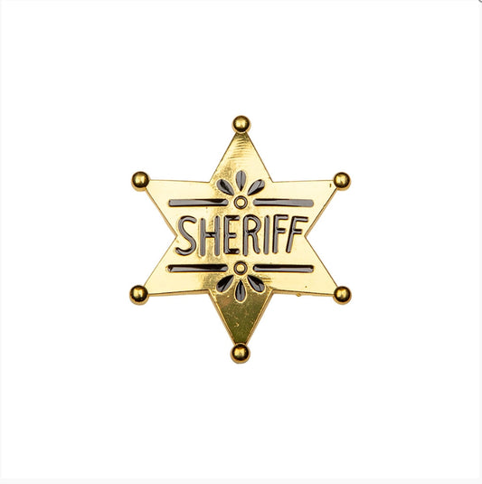 Western Sheriff Badge