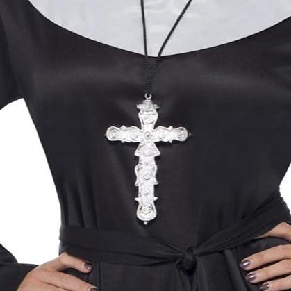 Ornate Cross Pedant for Halloween Parties - Costume Accessories