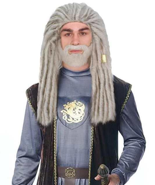Dreadlock Wig, Beard & Moustache