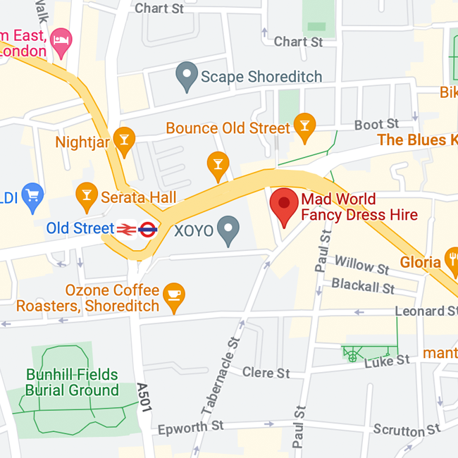 Contact Us Mad World Fancy Dress