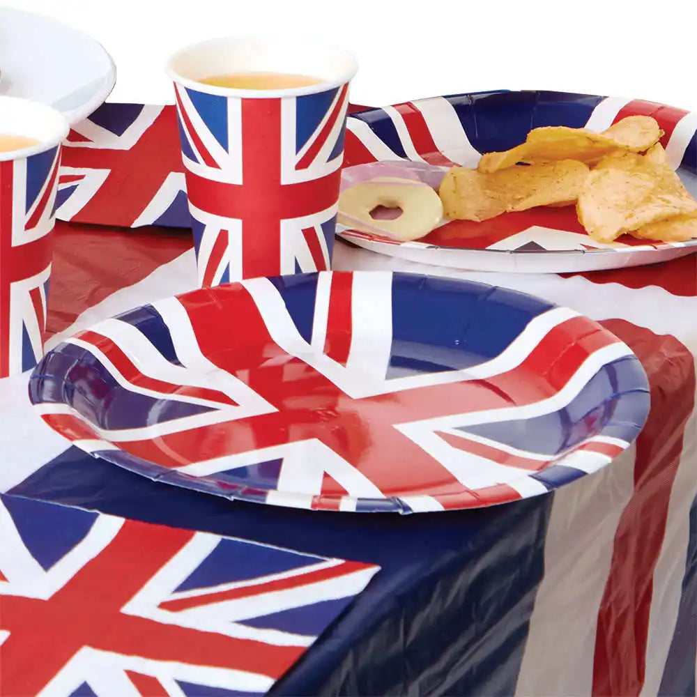 Union Jack Party Plates