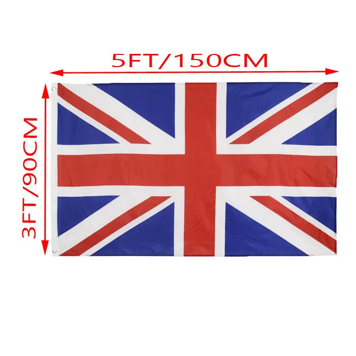 Great Britain Flag 5'x3'