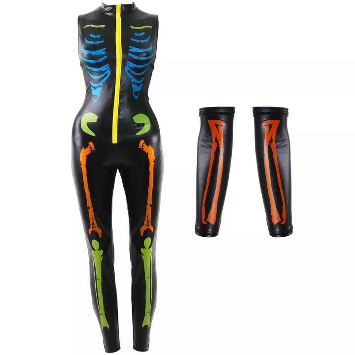 Neon Skeleton Catsuit