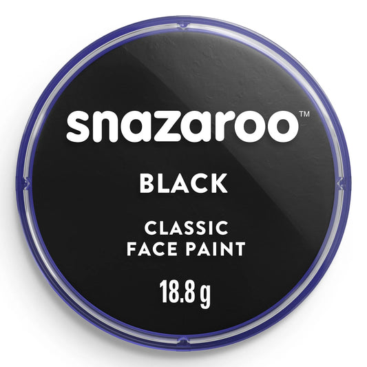 Snazaroo Face Paint - Black 18ml